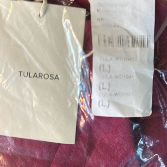 Size L-Revolve Tularosa Jordan Magenta Dress - Picture 8 of 8